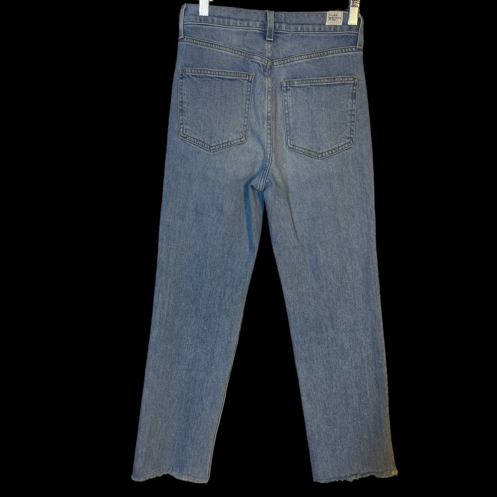 Frank‎ & Eileen Monaghan Denim Jeans  90s Light Wash Womens  26 Button Fly - Picture 4 of 11